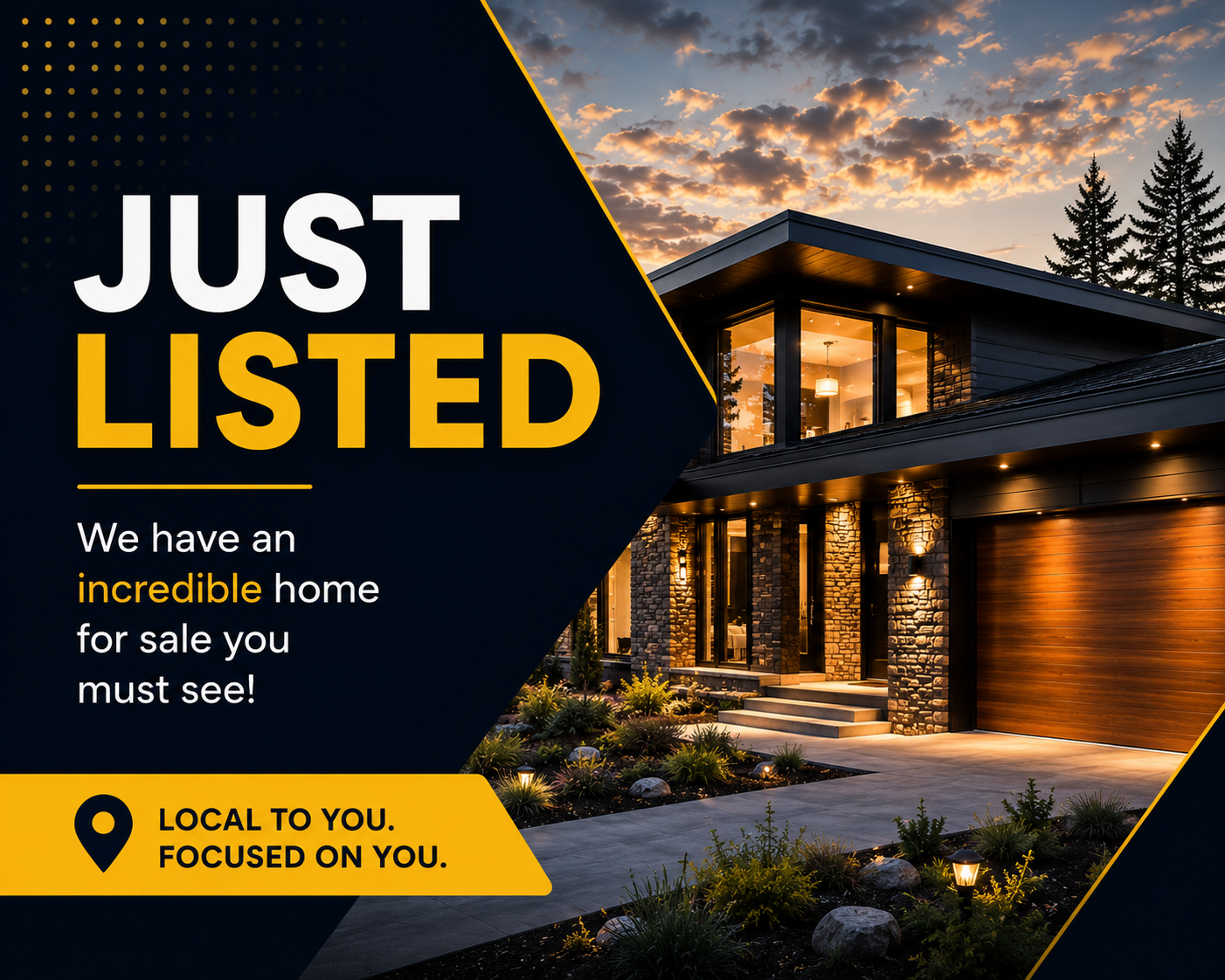 Just listed properties